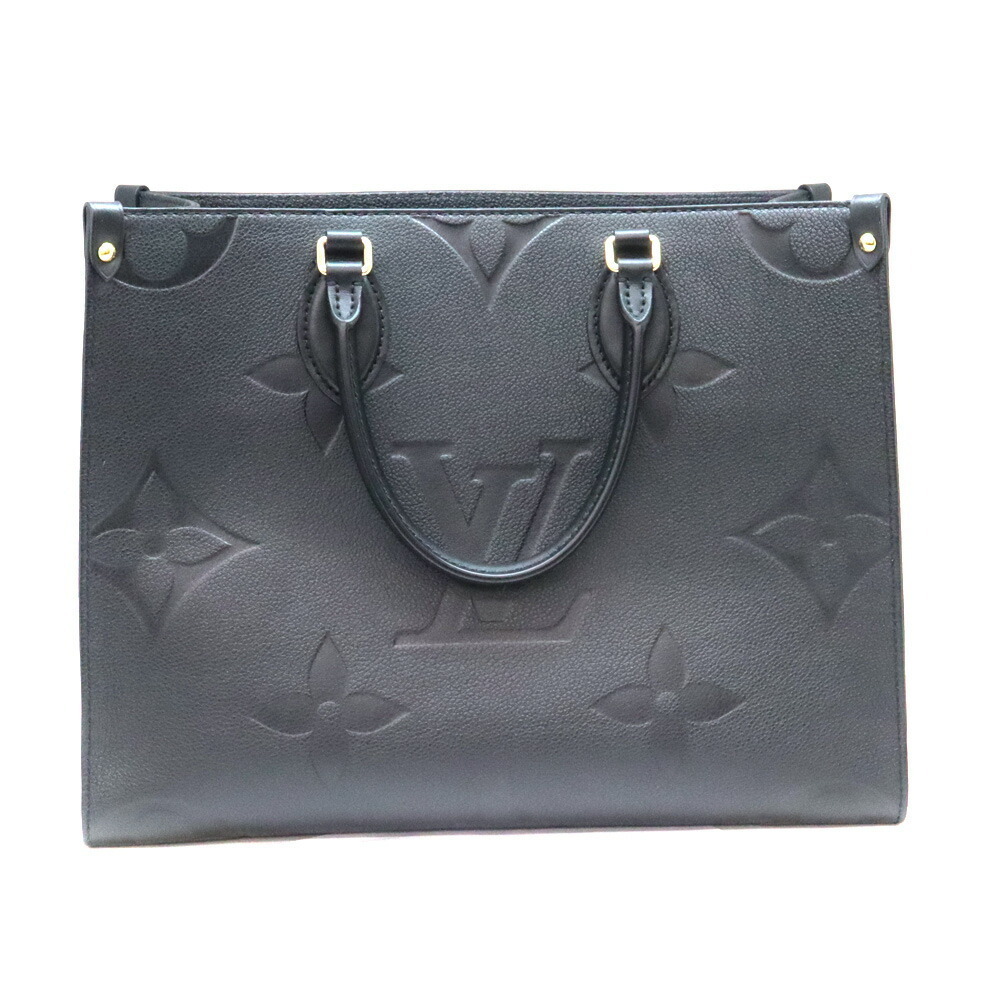 Louis Vuitton OnTheGo Monogram Empreinte Leather Black